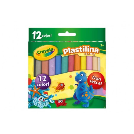 PLASTILINA 12 COLORI