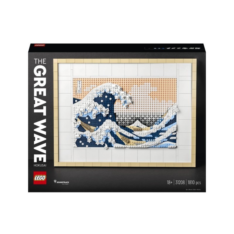 HOKUSAI LA GRANDE ONDA LEGO CREATOR