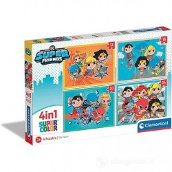 PUZZLE 4 IN 1 DC SUPERFRIENDS
