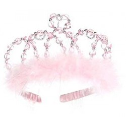 PRINZESS DIADEM ROSASILBER...