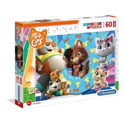 PUZZLE MAXI 60 PEZZI 44 GATTI