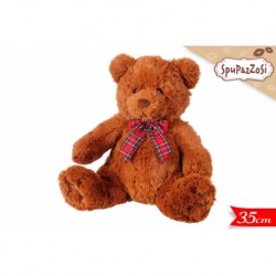 PELUCHE ORSO MARRONE CON...