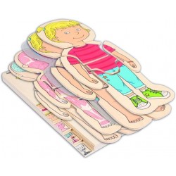 PUZZLE CORPO UMANO BAMBINA...