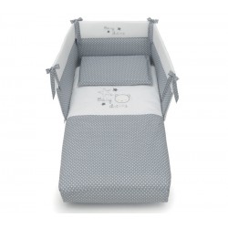 LENZUOLA BABY DREAM GRIGIO