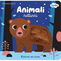 LIBRO TATTILE ANIMALI NOTTURNI