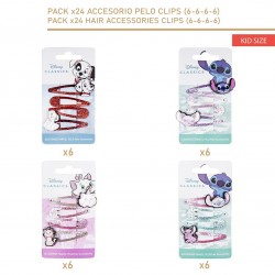 SET 6 CLIPS PER CAPELLI DISNEY