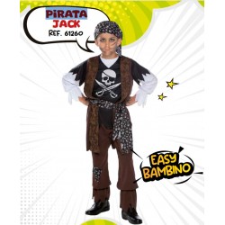 COSTUME PIRATA JACK TAGLIA...