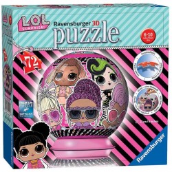 PUZZLEBALL 72 PEZZI LOL...