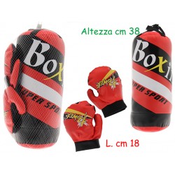 GUANTONI BOXE CON SACCO