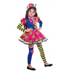 COSTUME CLOWNETTA TAGLIA 78...