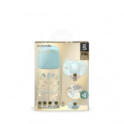 SET NASCITA GOLD AZZURRO