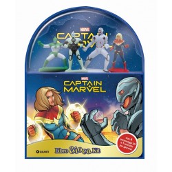 CAPTAIN MARVEL LIBRO GIOCA KIT