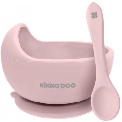 PIATTO SILICONE YUMMY ROSA