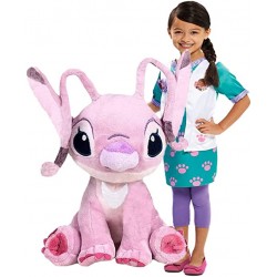 PELUCHE ANGEL STITCH ROSA...