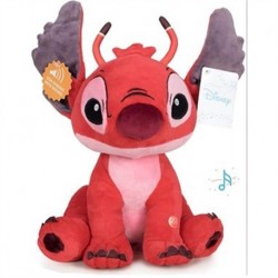 PELUCHE STITCH LEROY ROSSO...