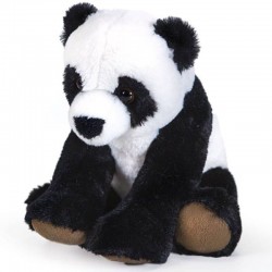 PELUCHE PANDA SEDUTO H 25 CM