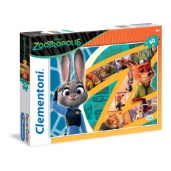 PUZZLE 60 PZ ZOOTOPIA