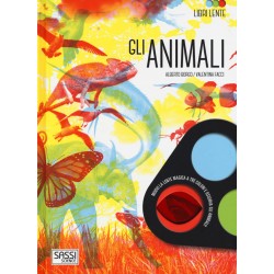 LIBRO LIBRI LENTE GLI ANIMALI 