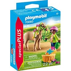 RAGAZZA CON PONY PLAYMOBIL