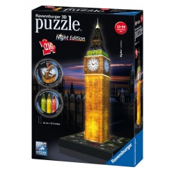 PUZZLE 3D LUMINOSI BIG BEN