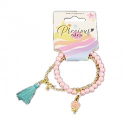 PINK  COTTON BRACCIALE 2 PEZZI