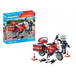 MOTO DEI POMPIERI PLAYMOBIL