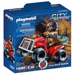 QUAD FIRE PLAYMOBIL