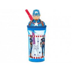 CAPITAN AMERICA BICCHIERE...