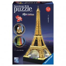 PUZZLE 3D LUMINOSI TOUR EIFELL