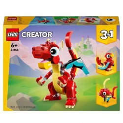 DRAGO ROSSO LEGO CREATOR