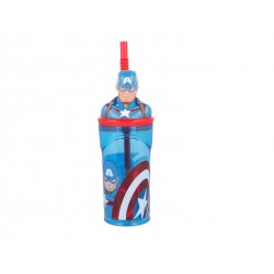 CAPITAN AMERICA BICCHIERE...