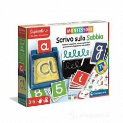 MONTESSORI SCRIVO SULLA SABBIA