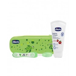 SET DENTALE VERDE CON FLUORO