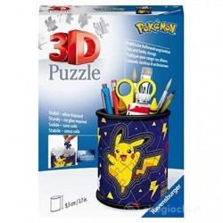 PUZZLE 3D PORTAPENNE POKEMON