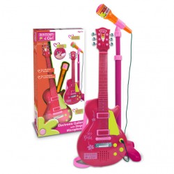 CHITARRA ROCK  ROSA CON...