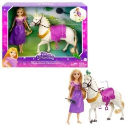 RAPUNZEL BAMBOLA CON CAVALLO