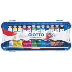 SET 12 PEZZI GIOTTO TEMPERA...