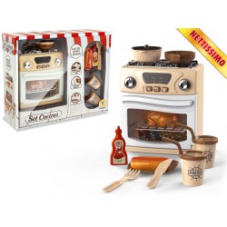 SET CUCINA CON FORNO E...