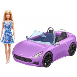 BARBIE AUTO CABRIO CON BAMBOLA