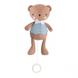 CARRILLON PELUCHE ORSO BLU