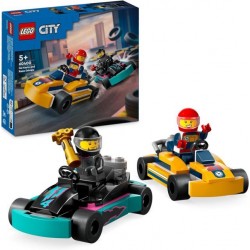 GOKART E PILOTI LEGO CITY