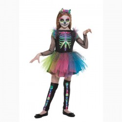 COSTUME FUNNY SKELETON GIRL...