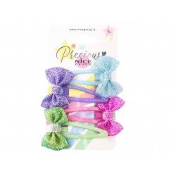 TAKE A BOW HAIR CLIPS 4 PEZZI