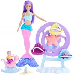 BARBIE SIRENA CON ACCESSORI...