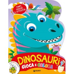 DINOSAURI COLORA E GIOCA