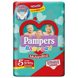 PANNOLINI MUTANDINO PAMPERS...