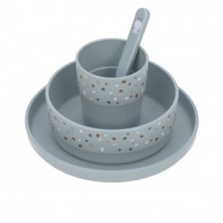 SET PAPPA PIATTI E POSATA...