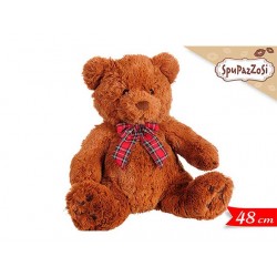 PELUCHE ORSO MARRONE CON...