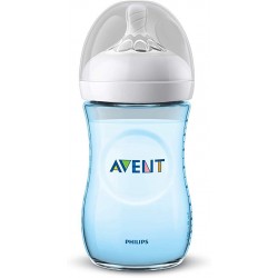 BIBERON NATURAL AZZURRO 260ML