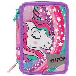 GO POP ASTUCCIO TRIPLO UNICORN